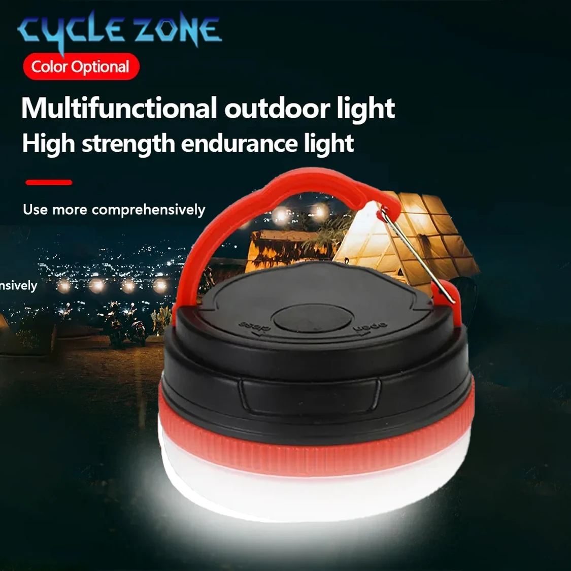 LED Camping Lights with Magnet Base 3 Light Modes Portable Hanging Tent Camp Lamp Emergency Light for Outdoor Night Work Hiking