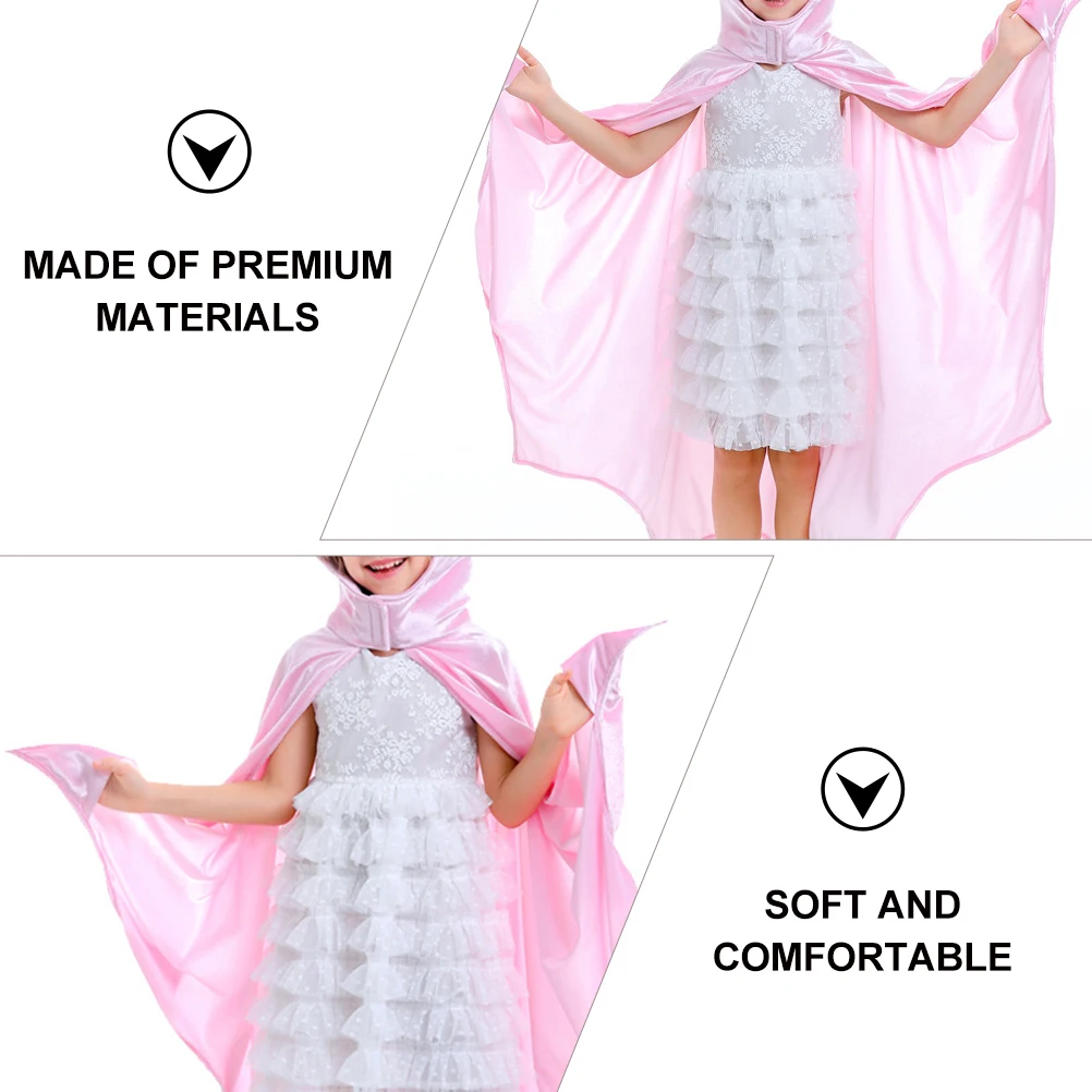 

Halloween Bat Wings Cape Kids Adults Performance Cloak Decor Durable Comfort Cosplay Stage Party Wizard Witch Costume Prop