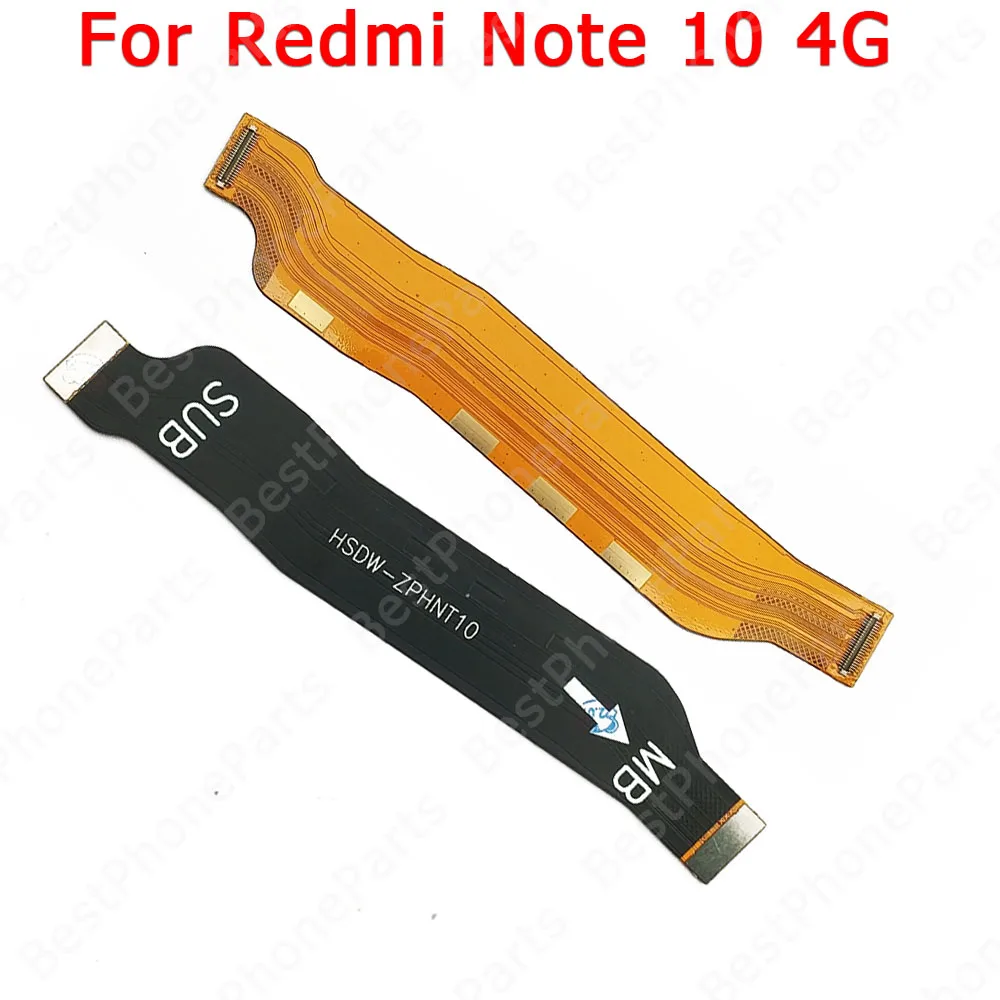 For Xiaomi Redmi Note 10 Pro Max 10S 11 5G 11S Spare Parts PCB Dock Socket Motherboard Ribbon Replacement Main Board Flex Cable