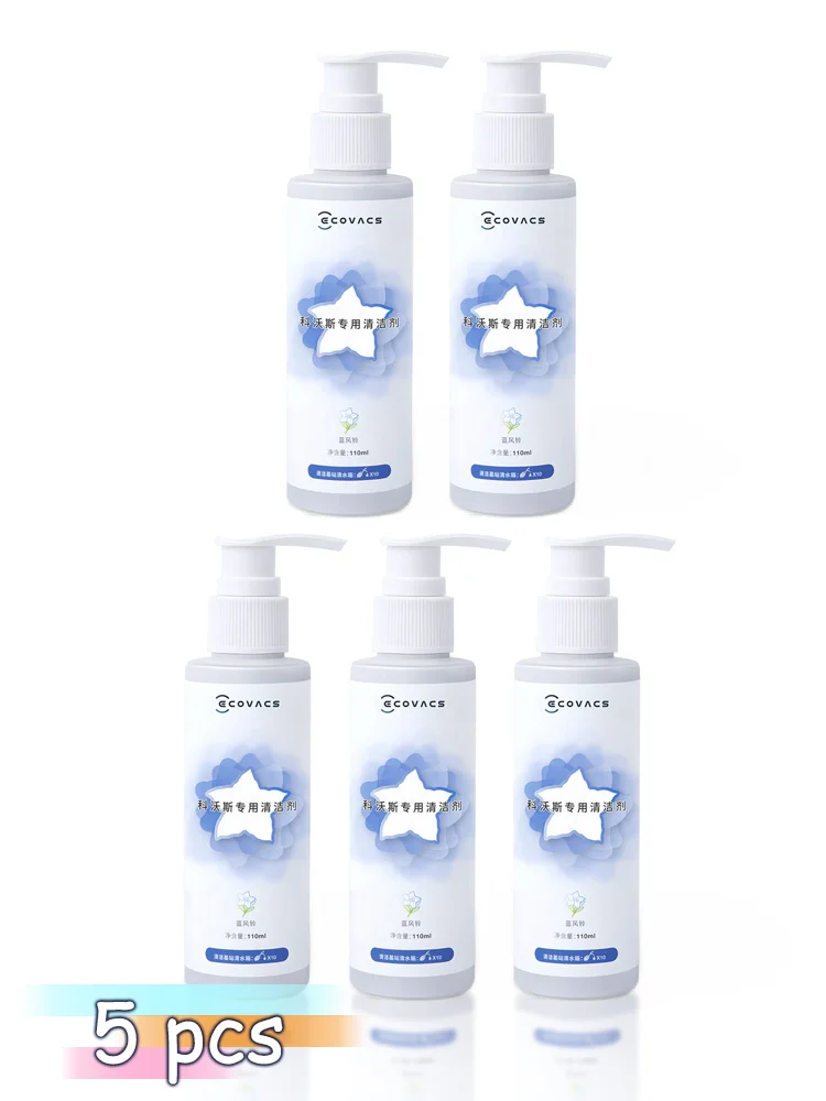 Vloeibare reinigingsoplossing voor Deebot Ozmo, compatibel met T20 N9+ T10 OMNI/T10 TURBO/X1 OMNI/X1 TURBO X2/X2 Pro T20