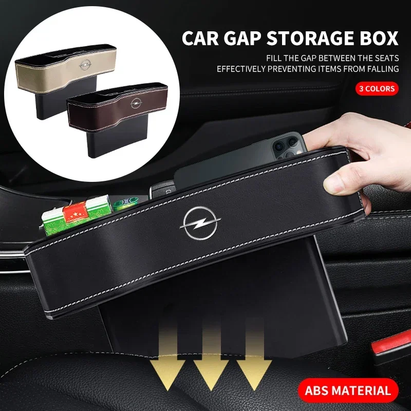 

Car Seat Gap Box Interior Seat Side Organizer For Opel astra h astra j g corsa insignia zafira b vectra c corsa d vivaro