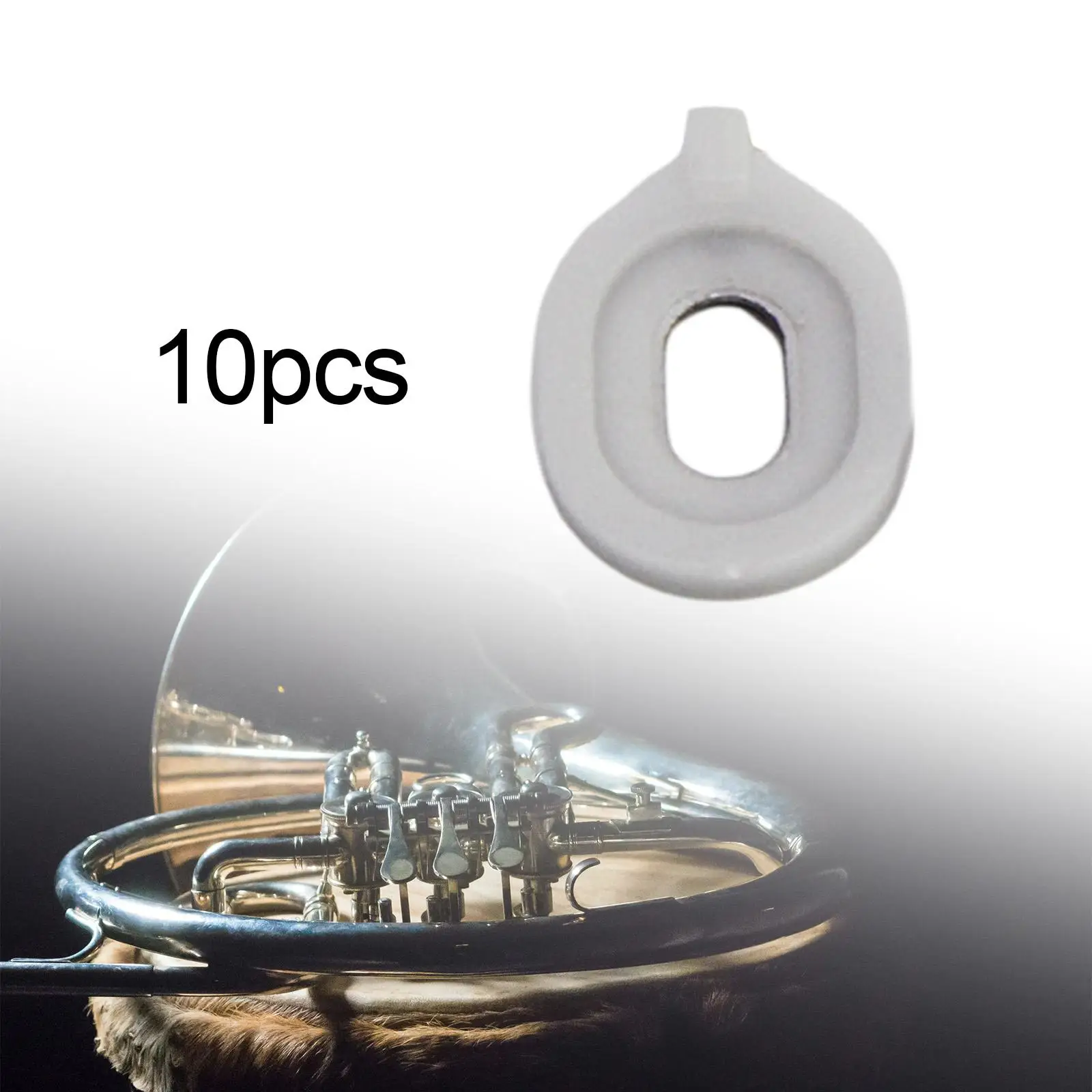 20 Pieces Valve Guides Brass Instruments Plastic Replacement Accessory