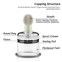 Ventouses professionnelles médicales chinoises, masseur corporel sous vide, Stimulation, ventouses de mamelon, ventouse inversée, tasse d'agrandissement 3