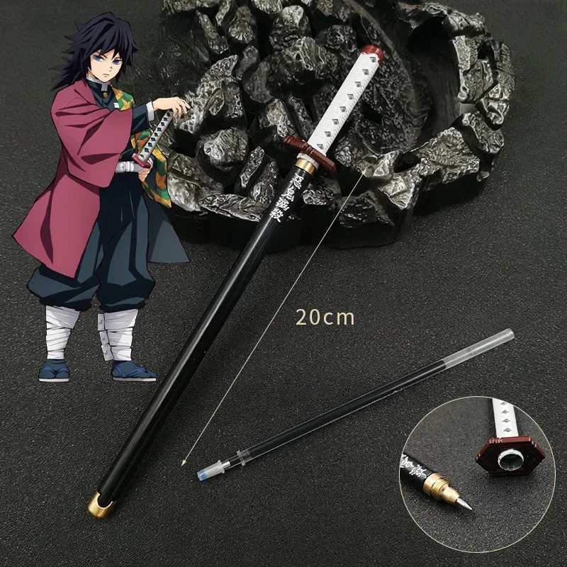 20 cm Anime Perifere Neutrale Pen/mijn Vrouw/Zenyi/moth/vlinder Blade Dag Wiel Mes briefpapier Handtekening Pen - afbeelding 1