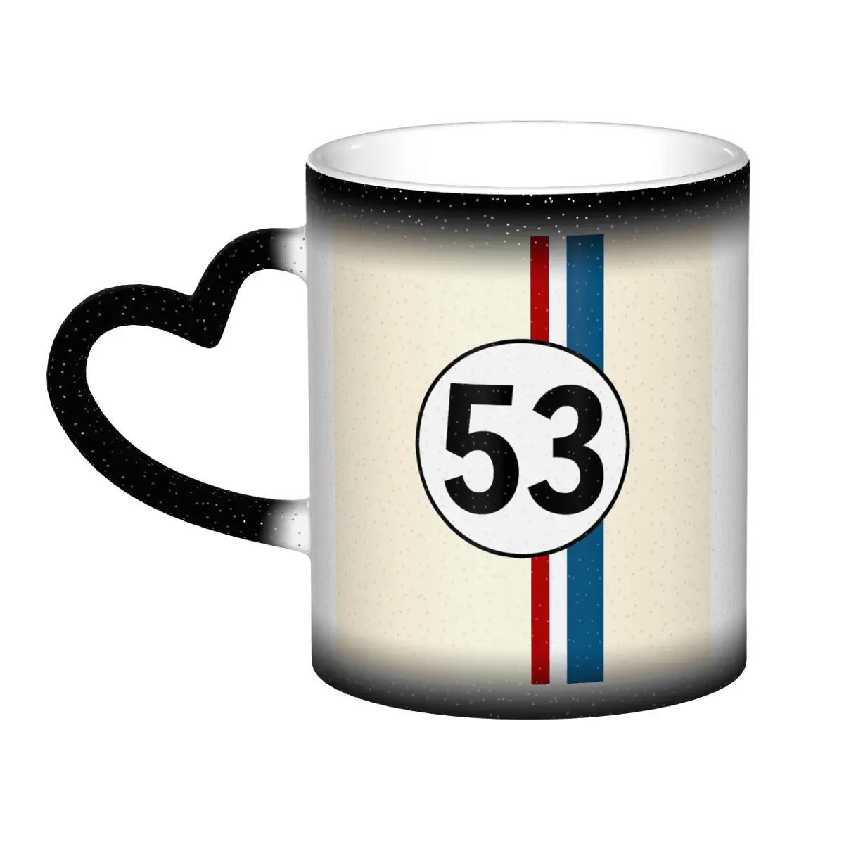 

Herbie Number 53 Mug Funny Ceramic Coffee Cups Tea Mugs Milk Cup Drinkware Gift for Friends