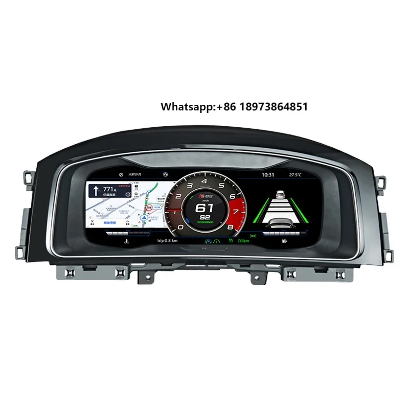 

12.3 Inch Linux System Car Instrument Cluster for VW Golf7/Sportsvan 2014-2020 Car Speedometer