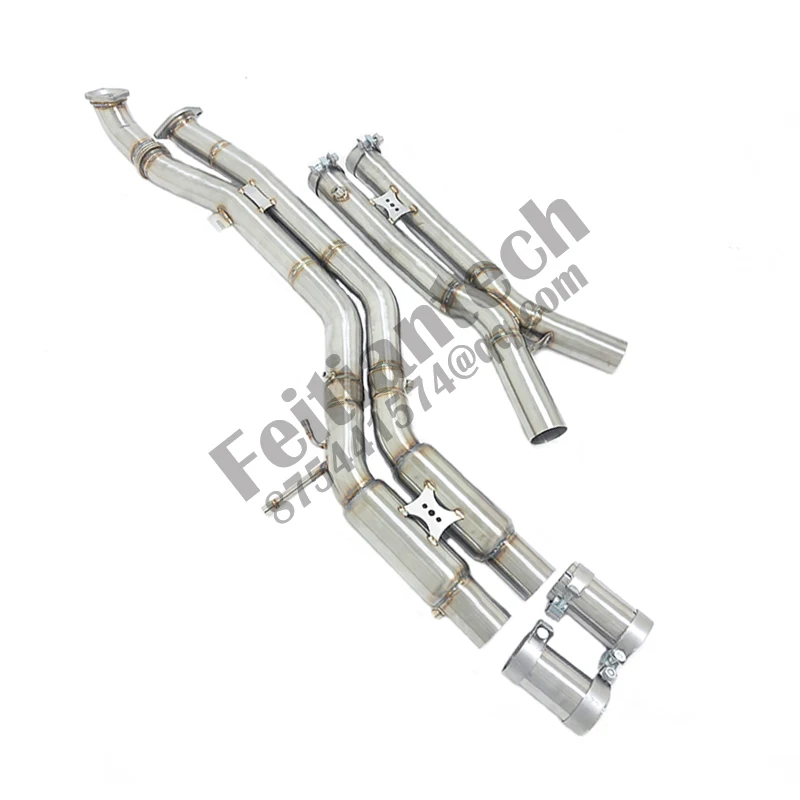 

Factory Price Exhaust Mid Pipes For G80 G82 M3 M4 S58 3.0T Dual Piping Resonated Ss304 Midpipe