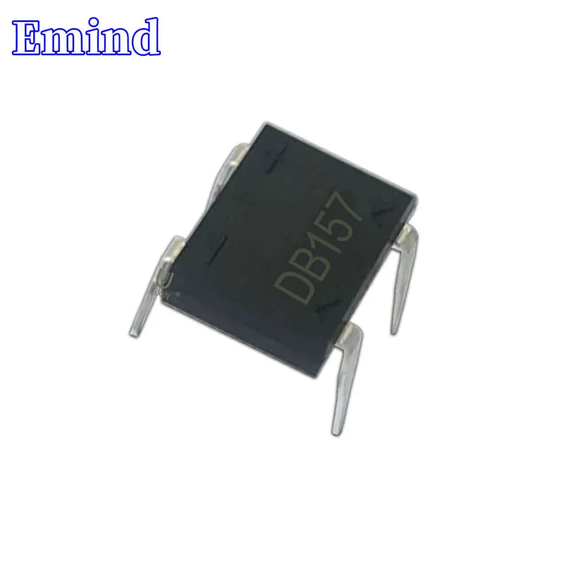 30/50Pcs DB157 DIP Bridge Rectifier DIP-4 Rectifier Bridge Stack 1.5A/1000V DB Footprint