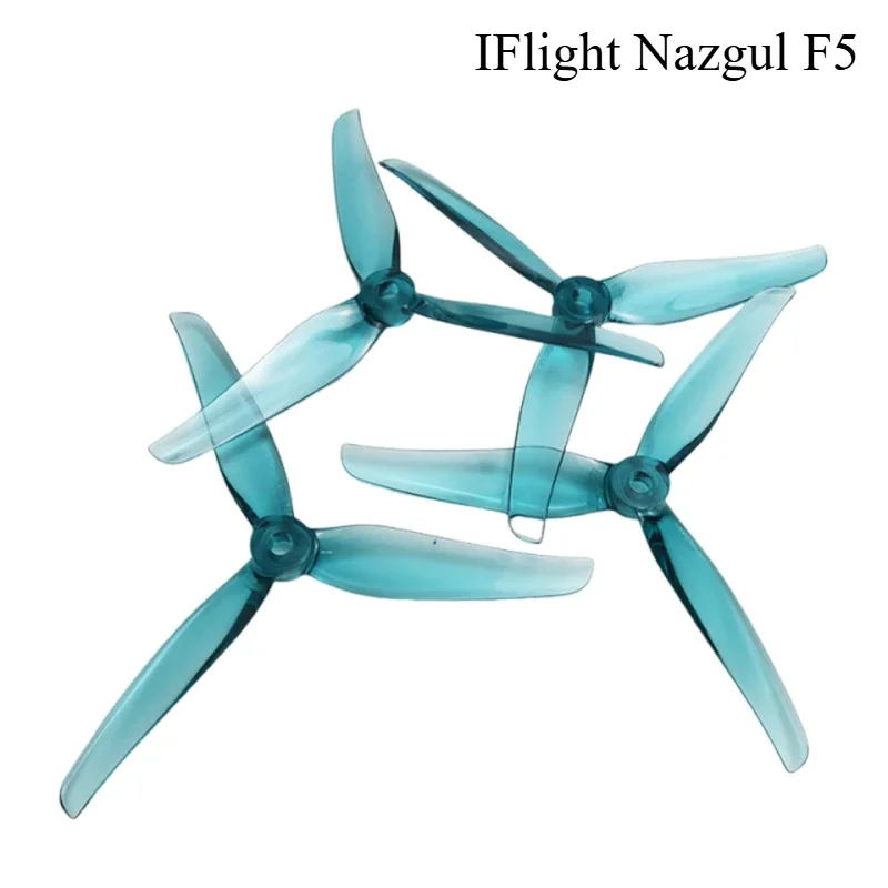 (2CW+2CCW) IFlight Nazgul F5/5140 5 بوصة 3 شفرات / مراوح ثلاثية الشفرات مع فتحة تركيب 5 مم لطائرات بدون طيار FPV Racing 5 بوصة #5
