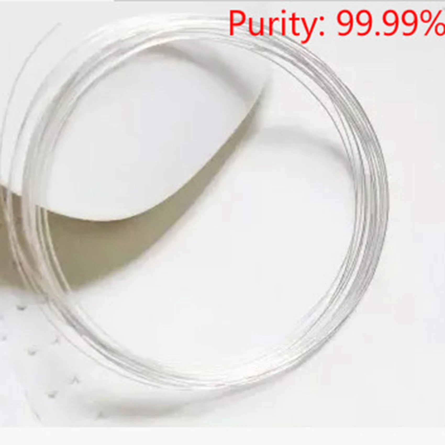 Platinum Wire Pure Metal Platinum Wire 0.3mm 99.99% Pure Used for Scientific Research Experiments