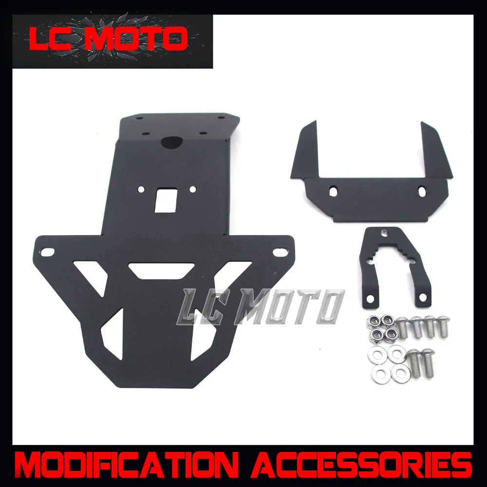 

Motorcycle License Plate Bracket Short Tail License Plate Frame Modification Accessories For KOVE 800X Rally