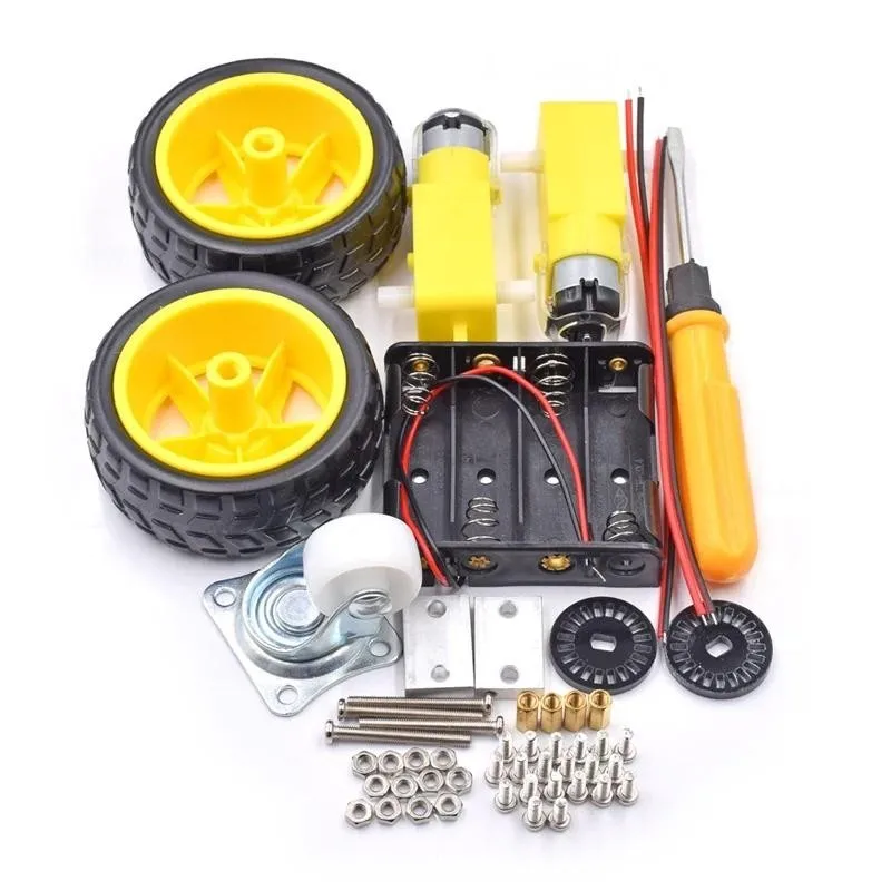 

Smart Robot Car Chassis Kit Wireless Control Carton Packaging