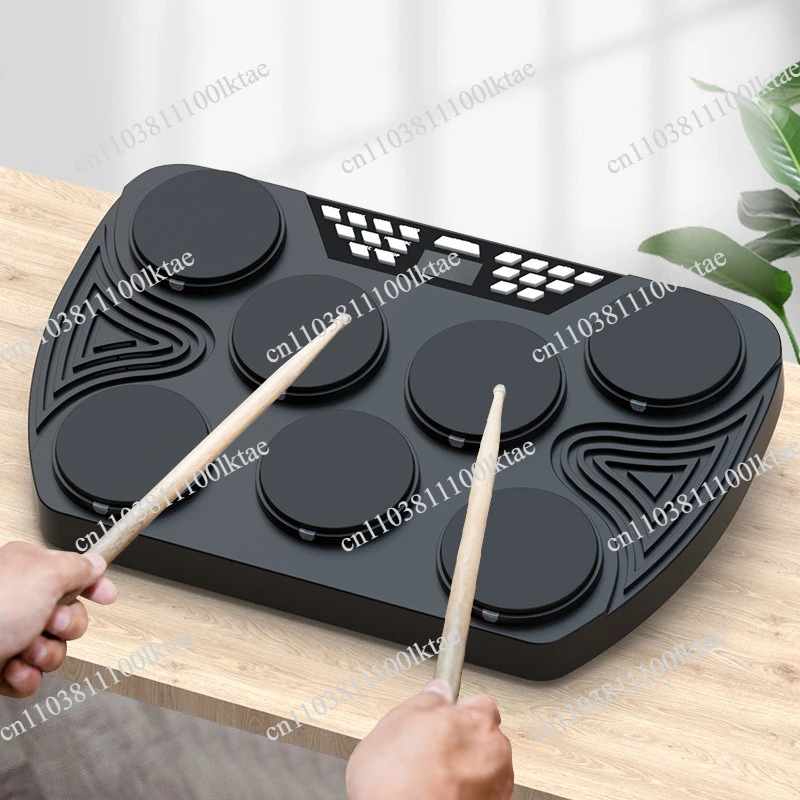 Shelf Bluetooth Portable Children's Beginner Home Practice Hand Roll Electronic Jazz Drum