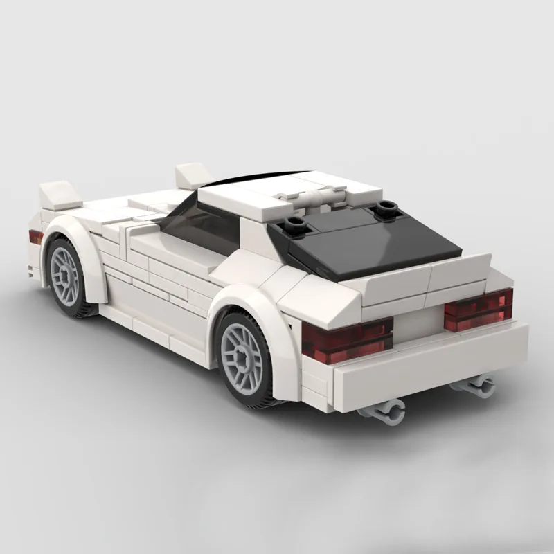 MOC Roadster assemblato compatibile con Le-go Model Car blocchi di costruzione fai da te giocattoli per bambini regalo senza scatola