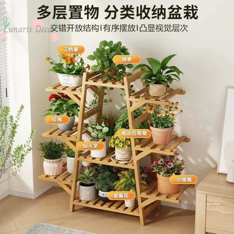Balcony Flower Trellis, Storage Rack, Indoor Succulent Climbing Flower Rack, Plant Pot Rack, Modern Style