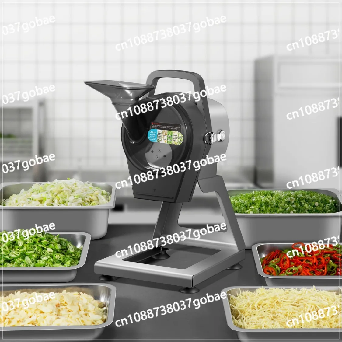 

3-in-1 Hot Pot Seasoning Chopper, Kitchen Multi-functional Electric Shredding Machine, Millet Spicy Scallion Machine