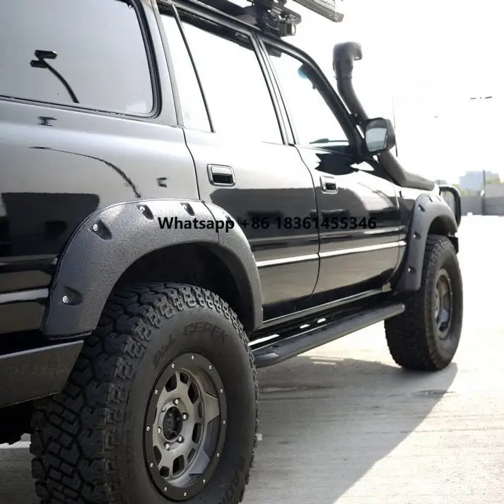 

for Land Cruiser 80 LC80 (1990-1998) | Wheel Arch Guard | Wide Fender Extension Offroad ABS Plastic Fender Flares