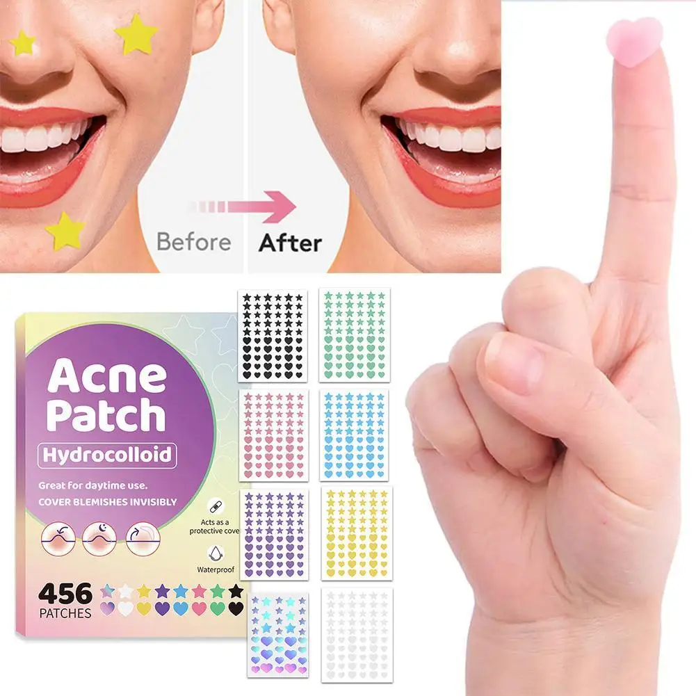Acne Pimple Patch Set Nude Spot Cover for Face Blemishes Invisible Waterproof Absorbing Stickers