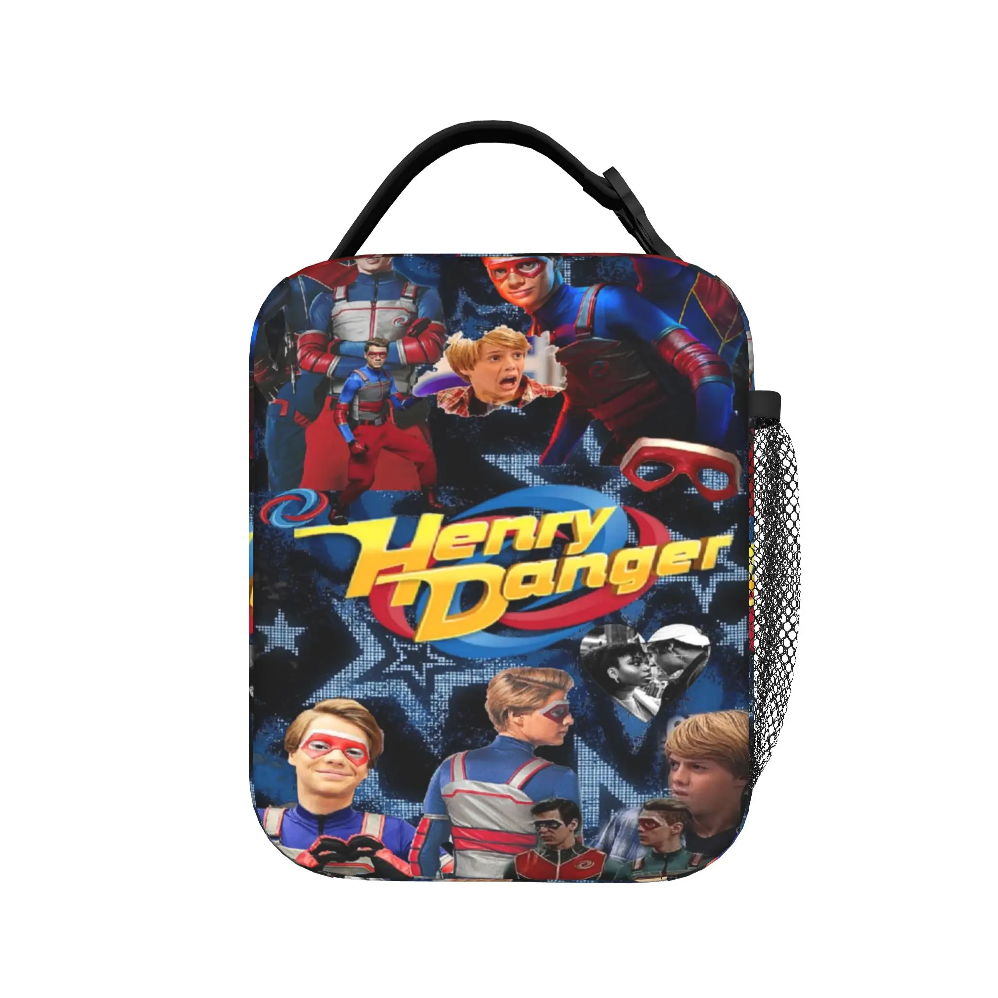 Lunch Boxes Captain Henry And Kid Danger  Accessories  Storage Food Box Unique Design Cooler Thermal Bento Box For Outdoor
