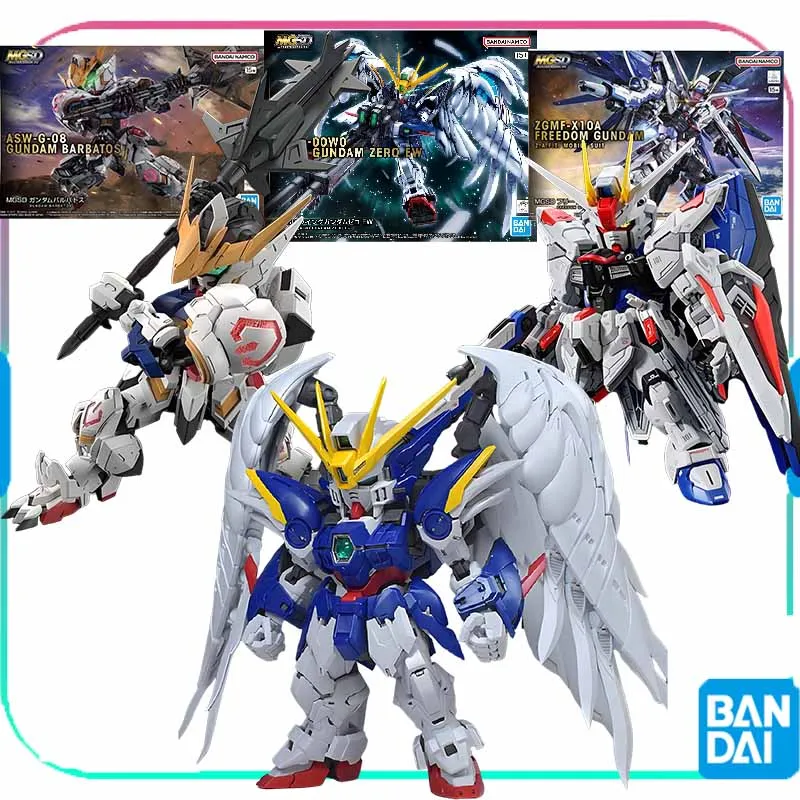 

Bandai Genuine MGSD XXXG-00WO WING GUNDAM ZERO EWAnime Action Figure Assembly Model Toys Collectible Model Ornaments Gifts