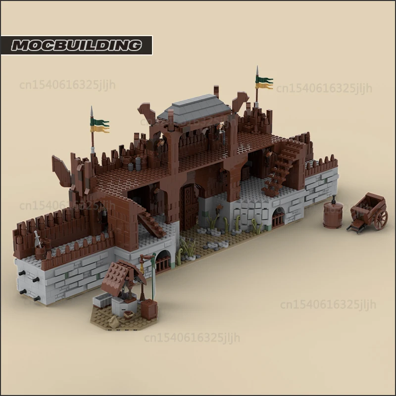 UCS Movie Scense Moc Great Walls Building Block Technology Brick Famous Castle Architecture Collection Model Toys Gifts