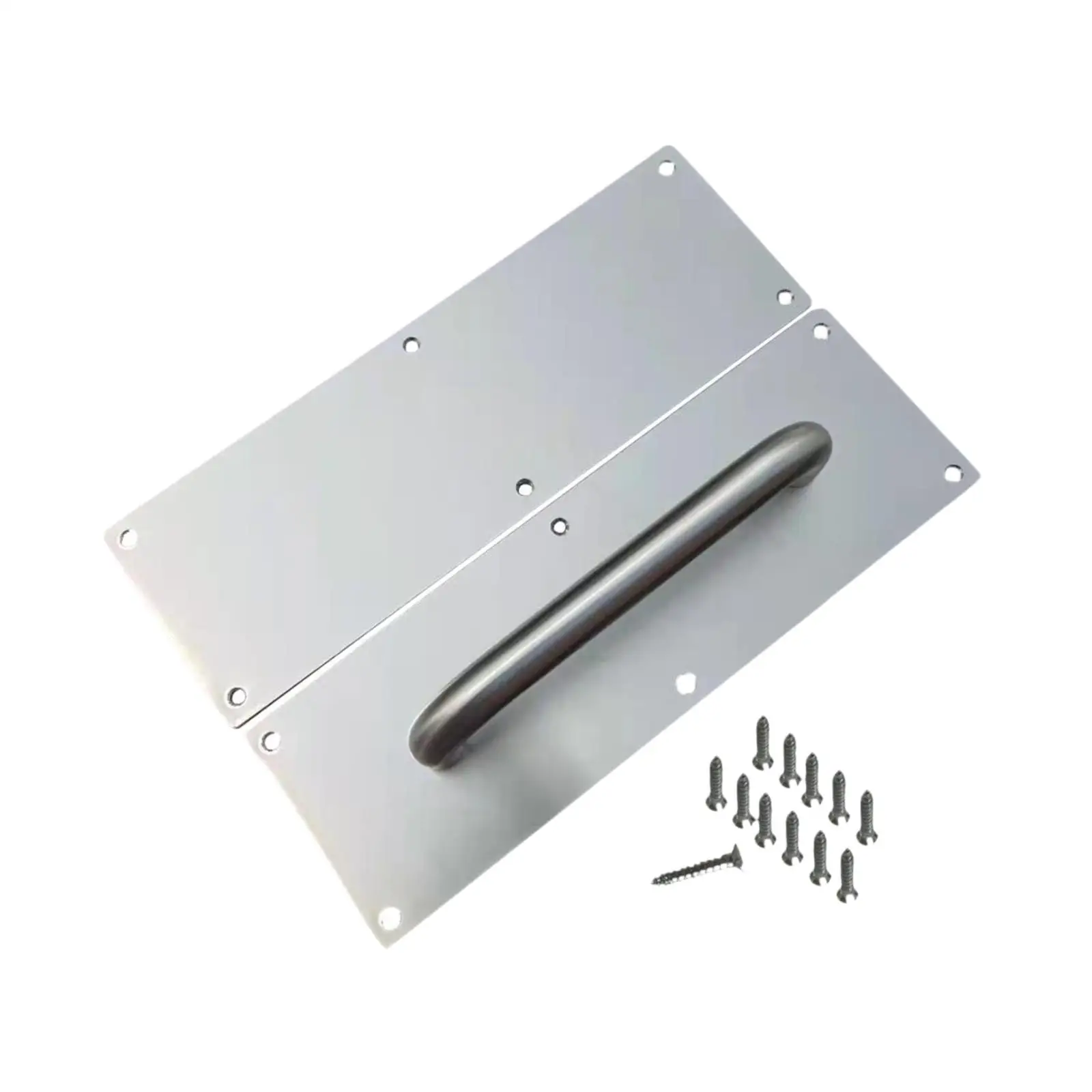 Furniture Handle Knob Set Heavy Duty Stainless Steel Door Plate Pull Push for Modern Office Shed
