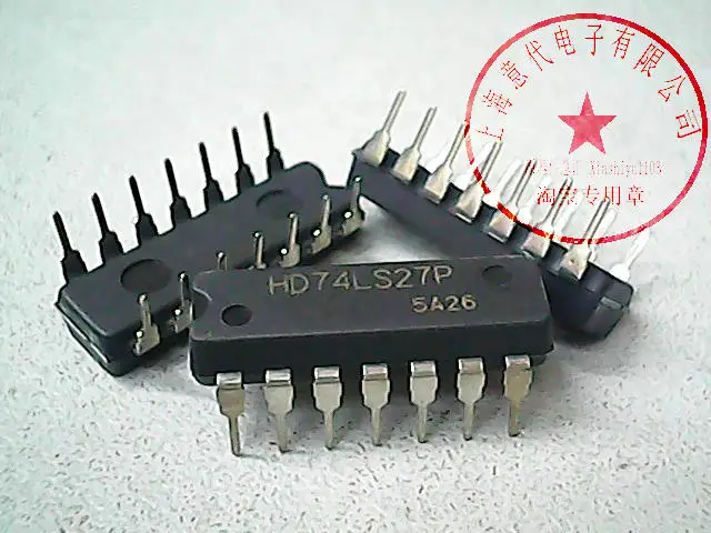 25PCS HD74LS27P 74LS27 DIP-14 original High quality Triple 3-input Positive NOR Gates IC NEW