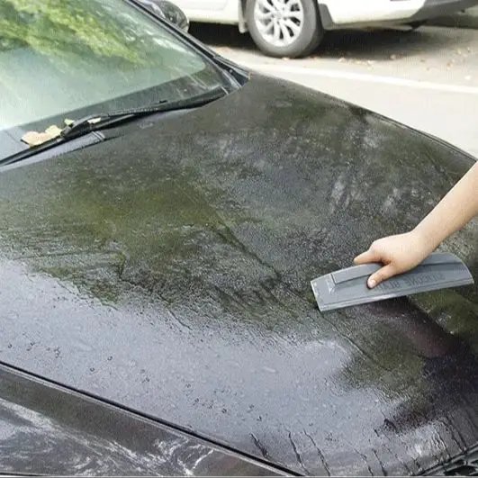 Clean Scraping Film Scraper AccessoriesNon-Scratch Soft Silicone Handy Squeegee Car wrap tools Water Window Wiper Drying Blade