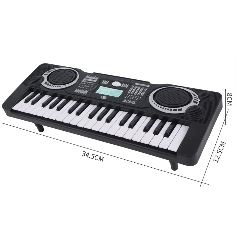 Children Toys 37 Keys Electronic Piano Toy Boys Girls Musical Instruments Simulation Piano Kindergarten Music Toys Birthday Gift