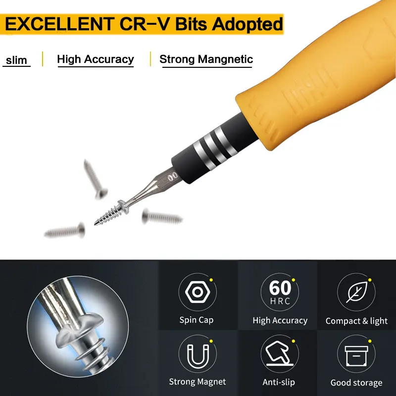 Precision Screwdriver Set Tool Kit Multifunctional Cell Phone Tool Multi-tool Screwdrivers for Phone Repair Tools Bit Hand