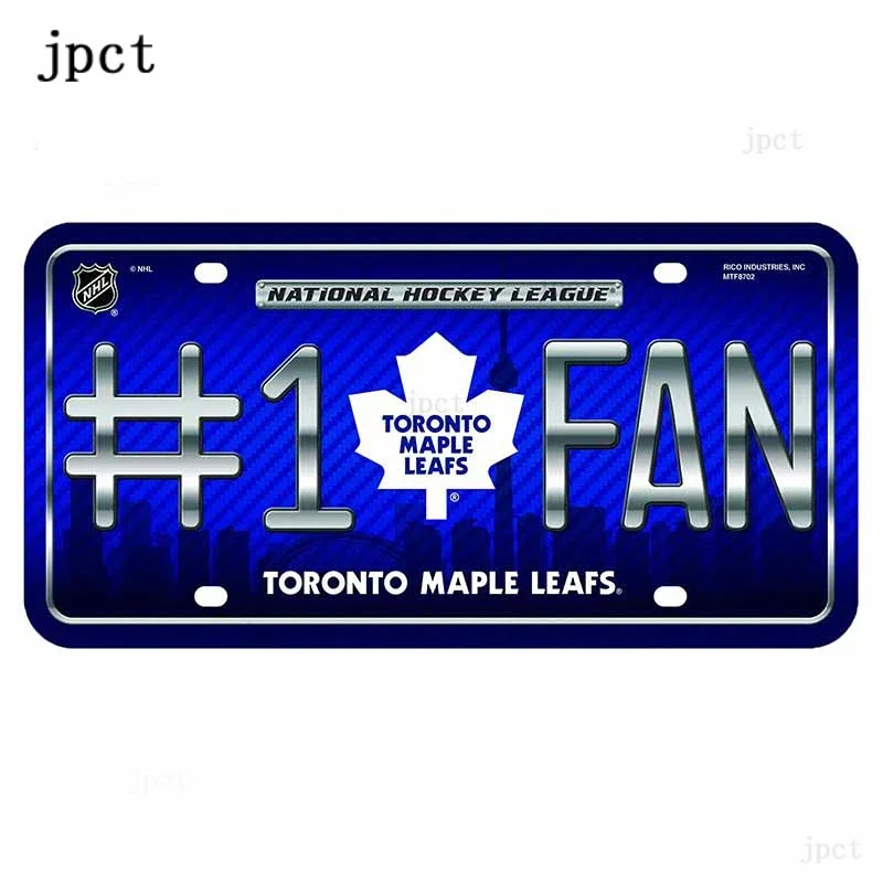 

Fan Toronto Maple Leaf waterproof personality suitable for window covering scratch sticker PVC car sticker, 13cm x 6.8cm