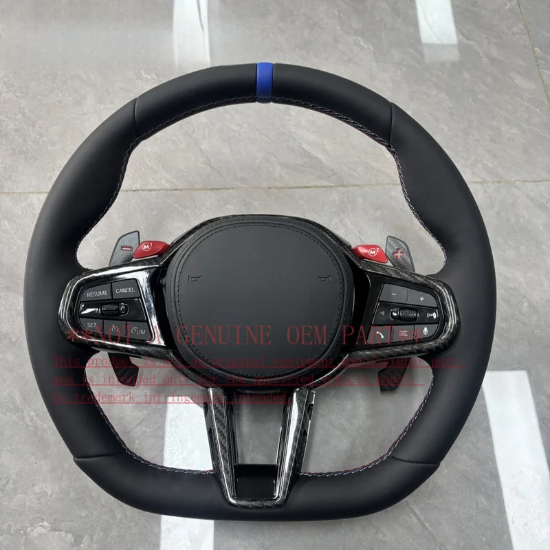 For BMW Steering Wheel Cover Horn Shell Decorative1 2 3 4 5 6 7 Series X1 X2 X3 X4 X5 X6 G20 G30 CS Style