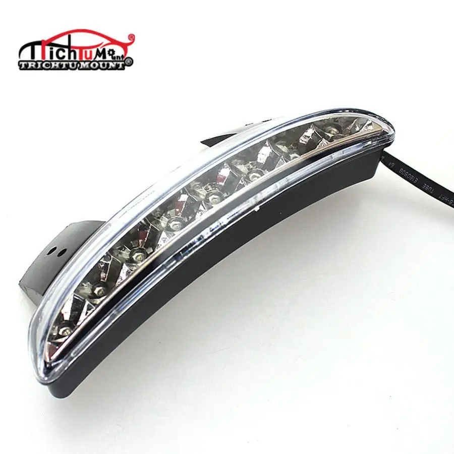 Motorcycle Tail Light Turn Signals Moto Cafe Racer Rear Fender Edge Brake Taillight For Harley Sportster XL 883 1200 Iron 48 72