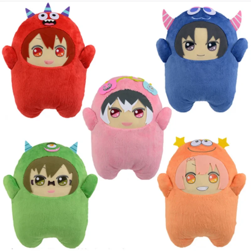 

Anime Idolish7 Kiradoru Plush Toy Monster Ainana Parade Stuffed Doll Kawaii Cute Soft Pillow Kids Toys for Girls Children Gift