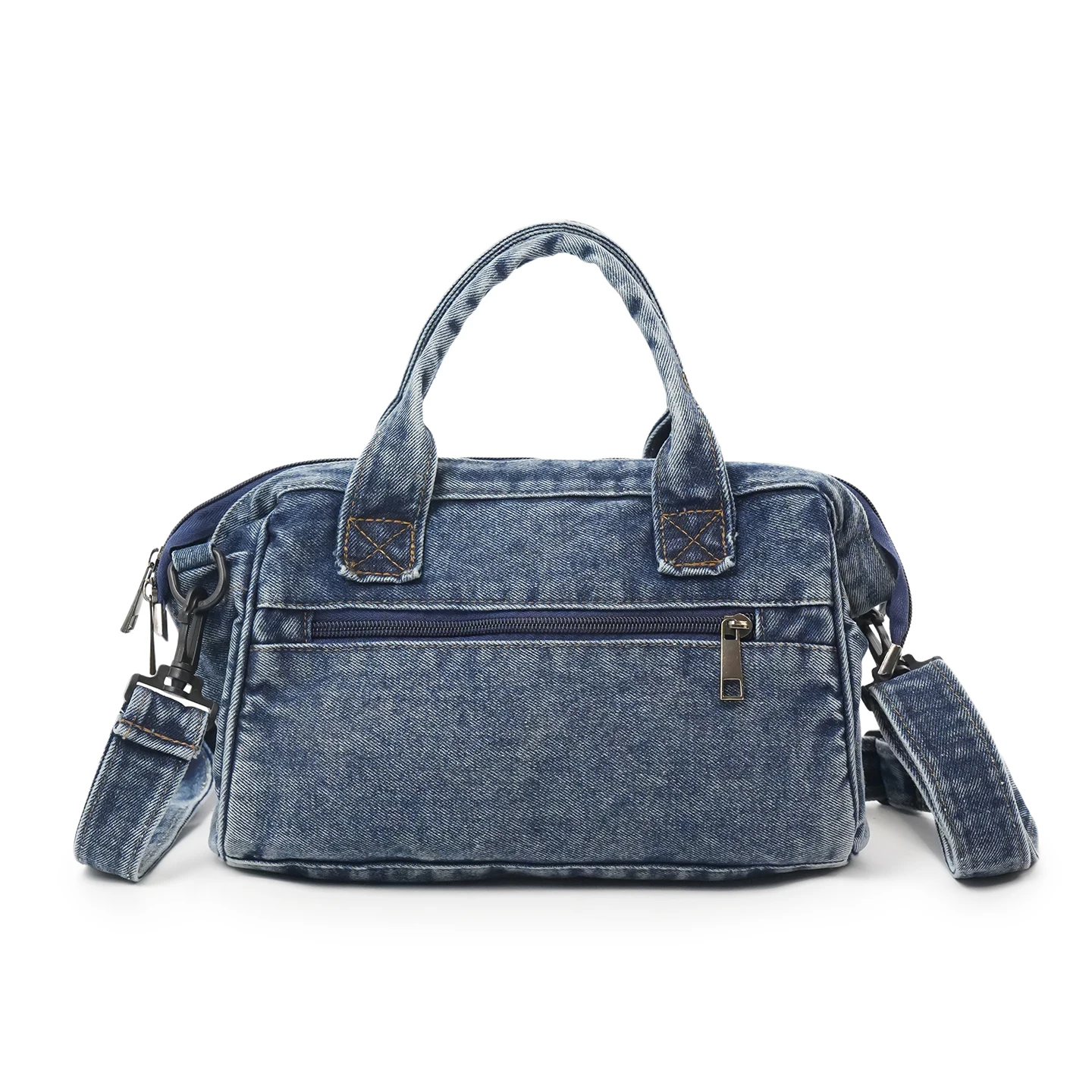 กระเป๋าถือผ้าเดนิมสีน้ำเงินฟอก - Women Bags Jeans บทวิจารณ์และราคา