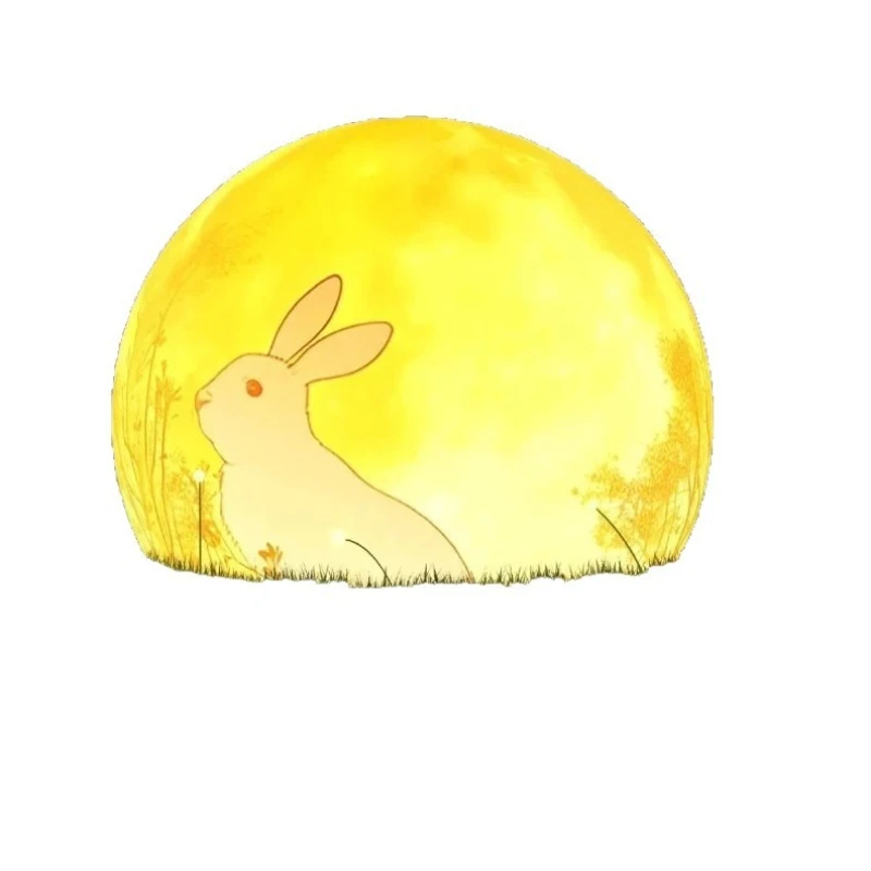 

Lunar Air Model Mid-Autumn Festival Mooncake Rabbit Chang'e Simulation Inflatable Model Moon Earth PVC Closure Film