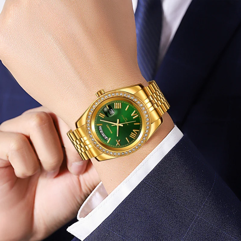 Custom Designer High Quality Business Watch Casual Stylish Luxury Waterproof Men Quartz Watch in Wristwatch for Men