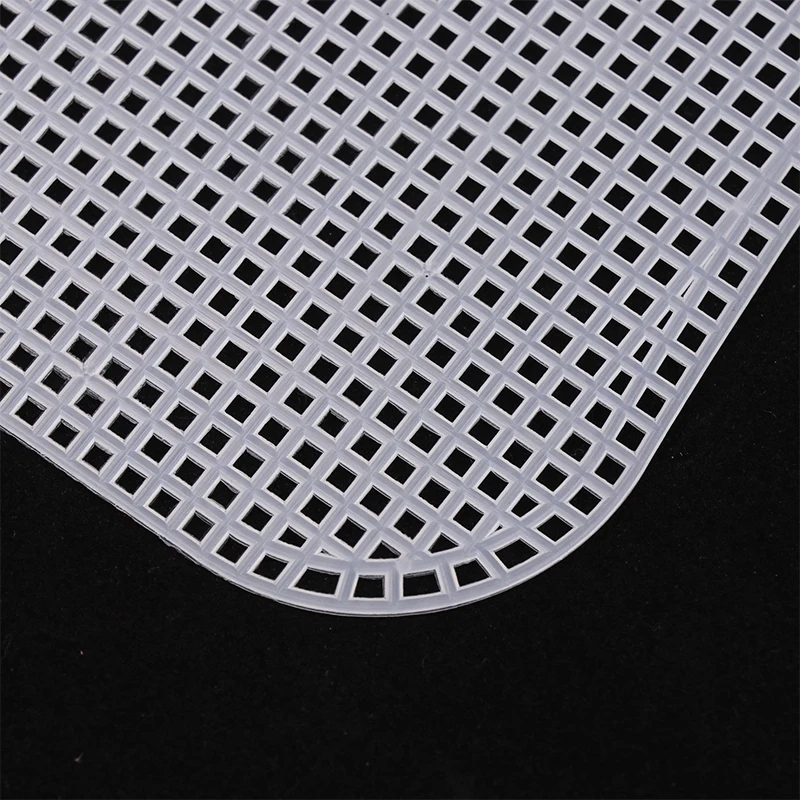 Plastic Mesh For Bag Making DIY Handcraft Bags Weaving Material Latch Hook Bags Made Plastic Grid Hook Crafts Making Accessories