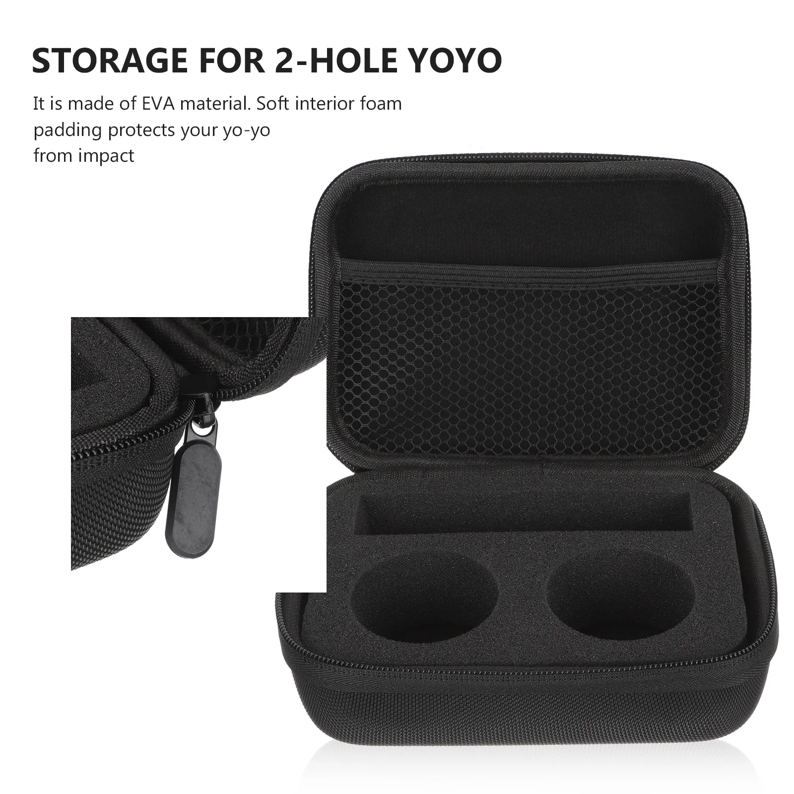 

Portable Yoyo Storage Bag Travel Case Durable Lightweight Easy Carry Smooth Surface Safe Convenient Use Yoyo Case