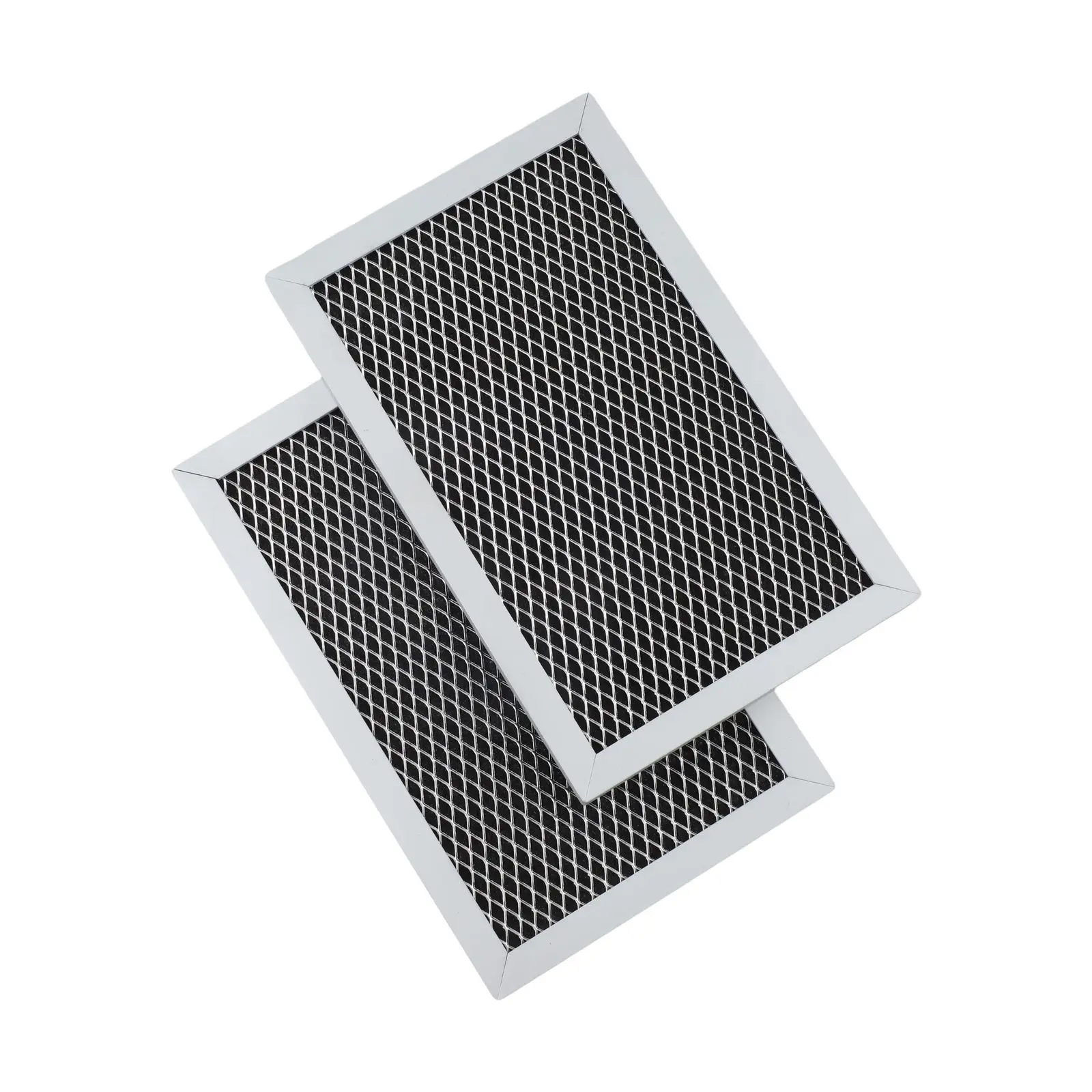2PCS Multi Layer Filter for JVM6175DK5WW JVM6175EK5ES JVM6175SK5SS JVM6172SK5SS Microwave Smell Absorption 2PCS