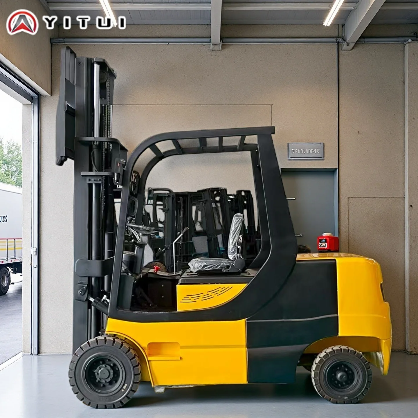 Stable Efficient 3ton Electric Forklift Core Tool For Warehouse Logistics Material Handling Customized To Meet Specific Needs - Detail 1