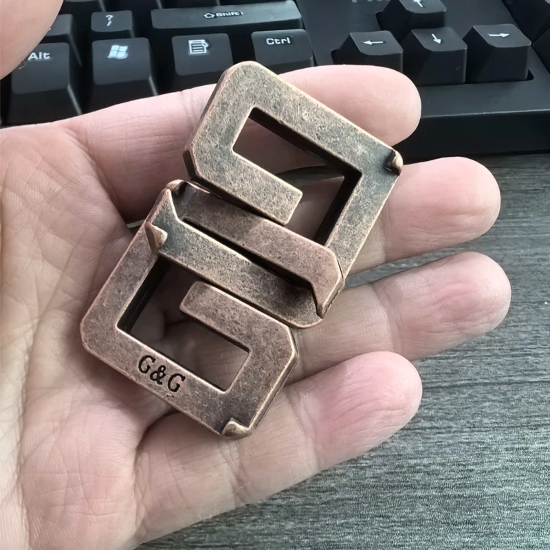 Логические задачи, металлический логический замок, разблокировка, блокирующая головоломка, распятие, развивающие игрушки для детей и взрослых