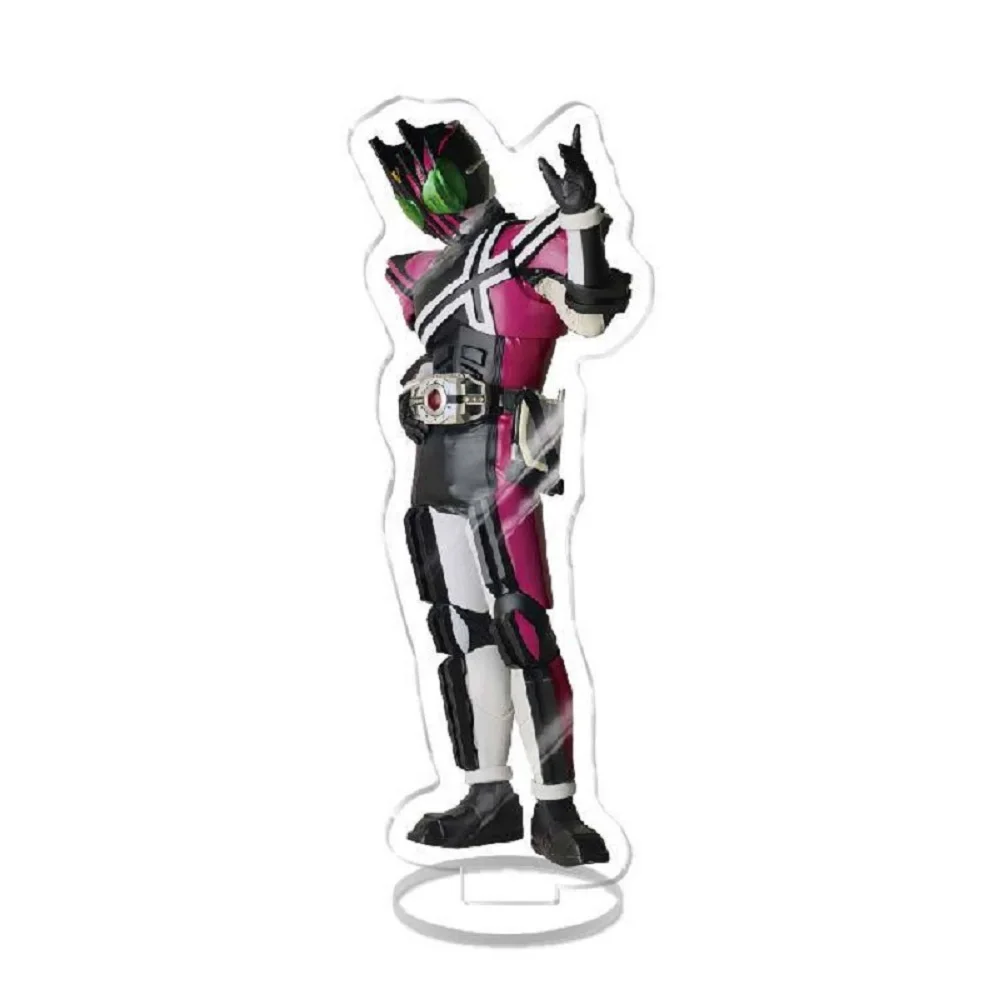 Masked Rider Anime Figure Kamen Rider Decade Build Ryuki Acrylic Stand Model Plate Collection Ornament Room Decor Cos Accesorio