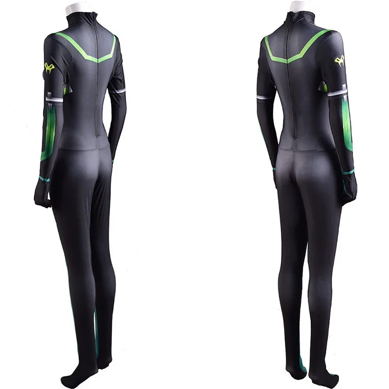 Game Valorant Viper Cosplay Costume para Mulheres, 3D Print, Spandex, Macacão, Bodysuit, Peruca, Conjuntos Completos, Máscara, Acessórios, Crianças