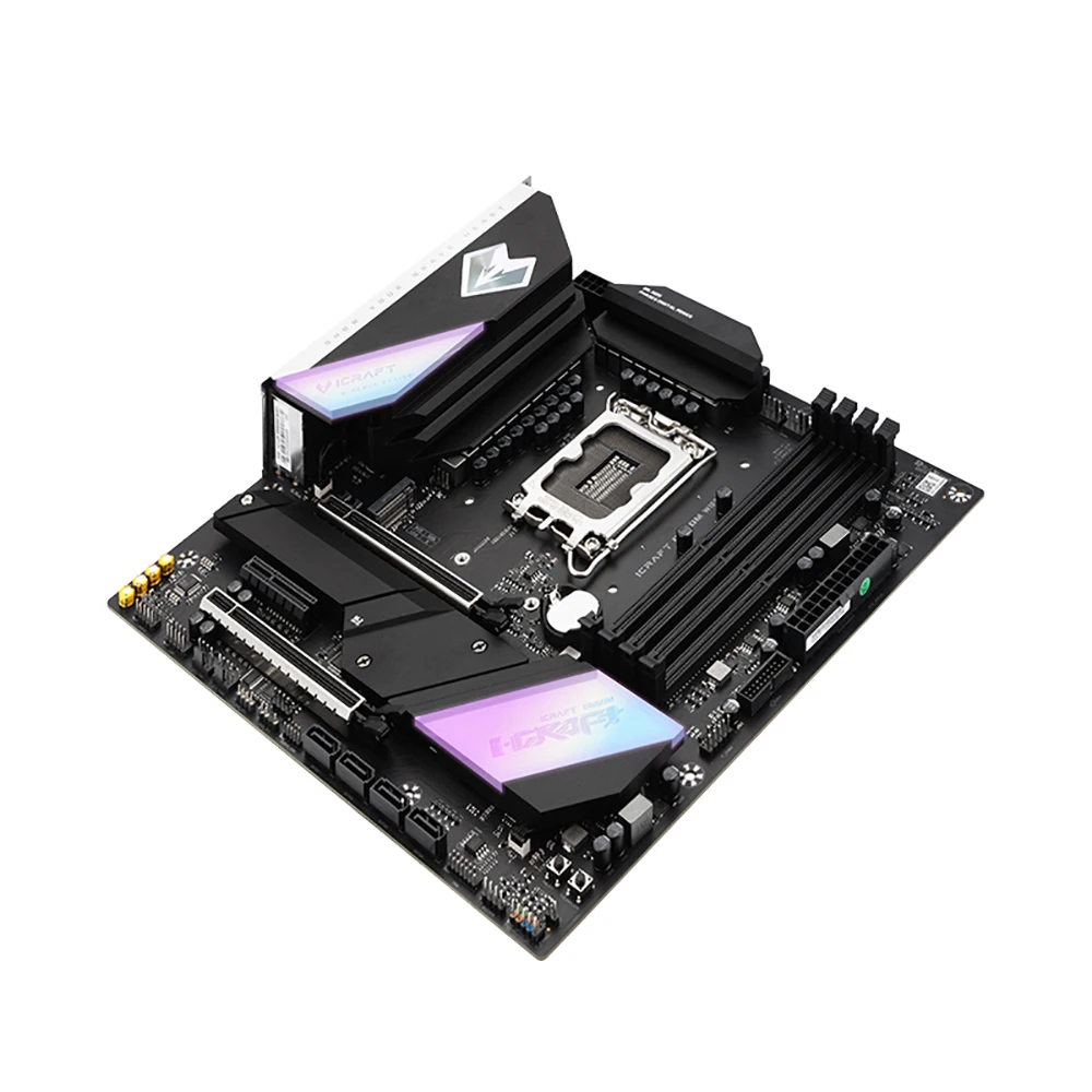 اللوحة الأم MAXSUN MS-iCraft B660M WIFI الأصلية الجديدة LGA1700 DDR4 ثنائي القناة