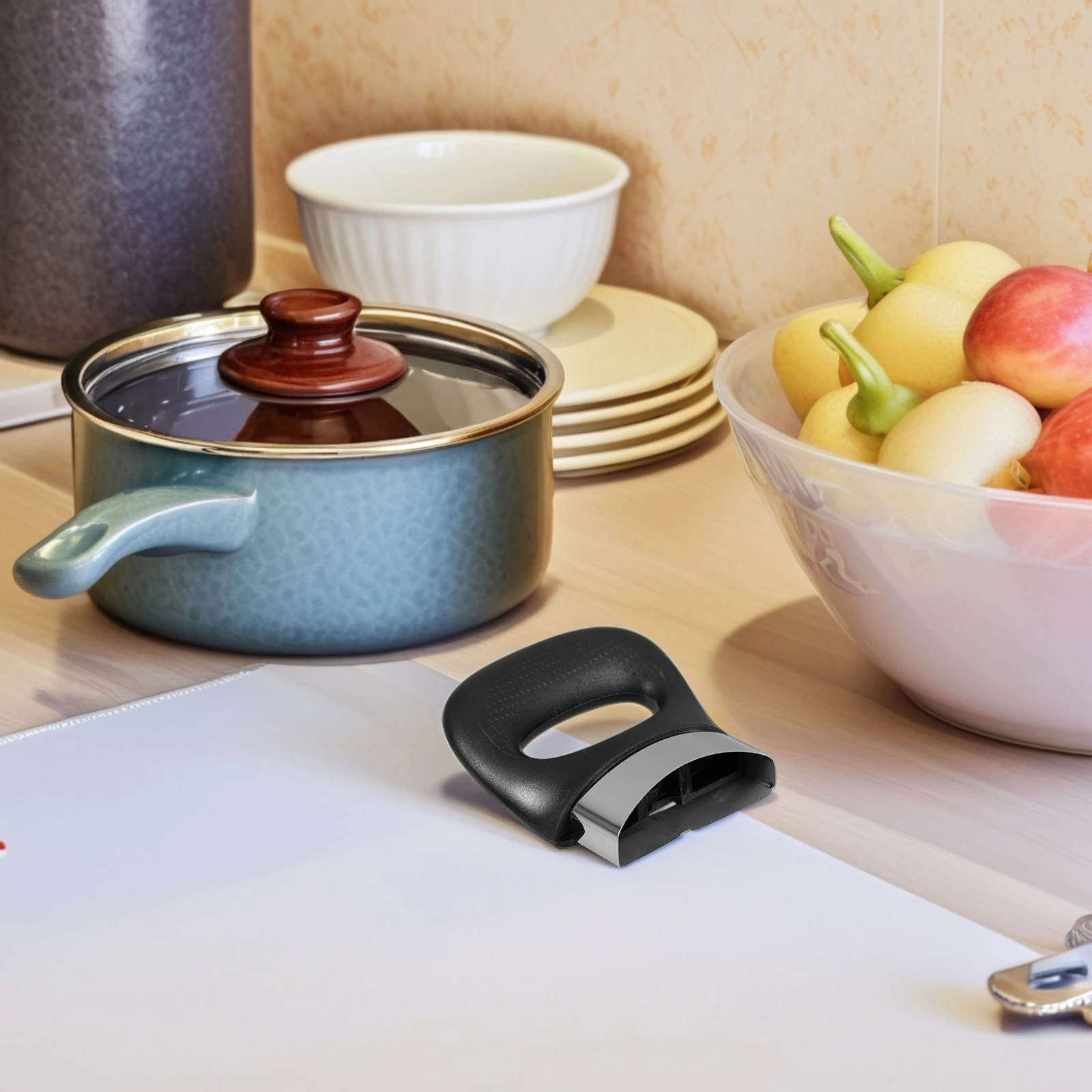 

2Pcs Universal Pressure Cooker Handle Easy Installation Comfortable Grip for Various Cooking Needs and Safety