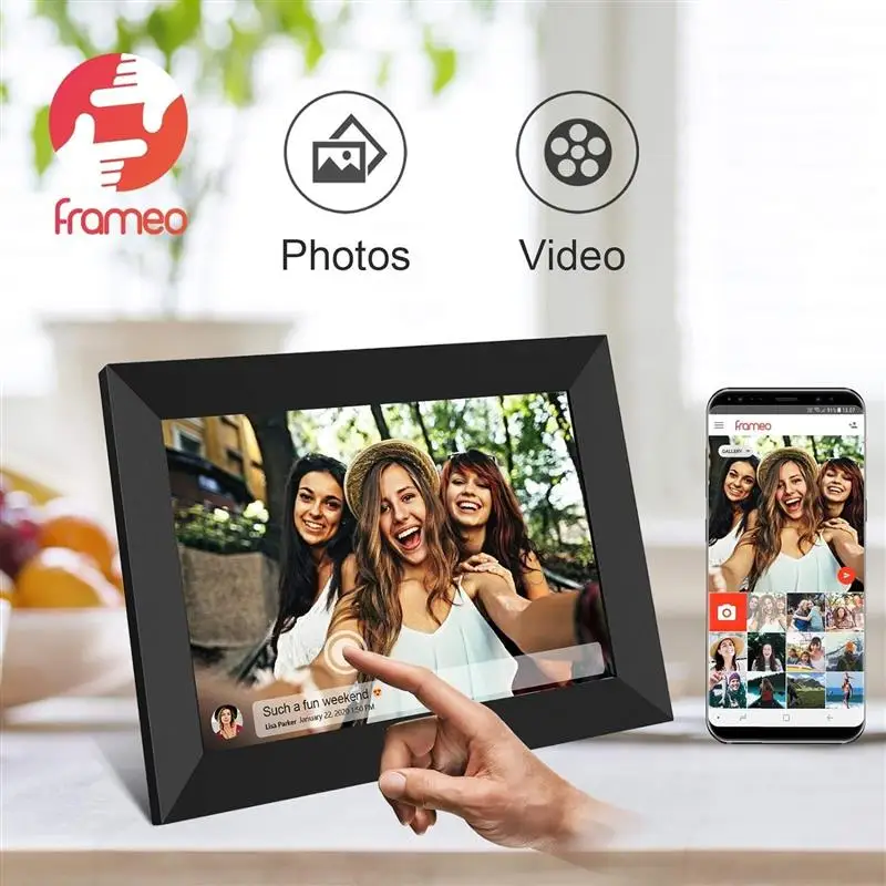 2025 Frameo 10.1" WiFi Digital Photo Frame with 32GB/64GB Storage 6