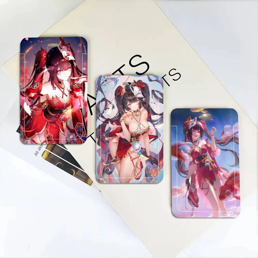 Sparkle Honkai Star Rail Game ID Card Holder Neck Strap Pendant Door Badge Holder Lanyards Keychain Work Credential