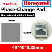 100% Honeywell- PTM7950 0.25mm Thermal Pad 8.5 W/mk Phase Change Silicone Pad Laptop CPU GPU Thermal Conductive Paste Grease