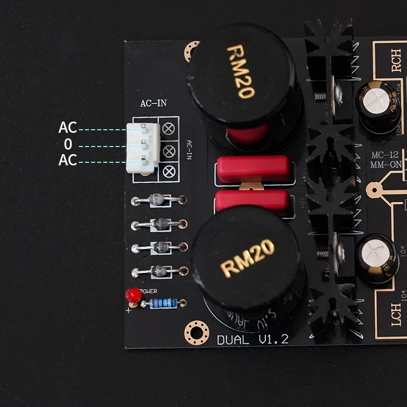 Vinyl Player NE5532 MM MC Phono Amplifier Reference Germany DUAL Circuit DIY Finished Board